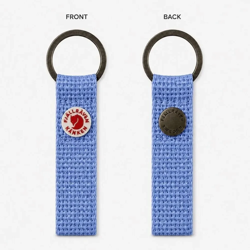 Fjällräven Kånken Mustard Ultramarine Blue Keyring - Bag Charm Trendy Style New